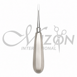 Mizon International Surgical Elevator Size 35 Spear Stainless Steel Premium Medical Grade Dental Surgical Elevator with Precision Spear Tip and Ergonomic Handle for Tooth Extraction, Root Elevation, Oral Surgery and Periodontal Procedures