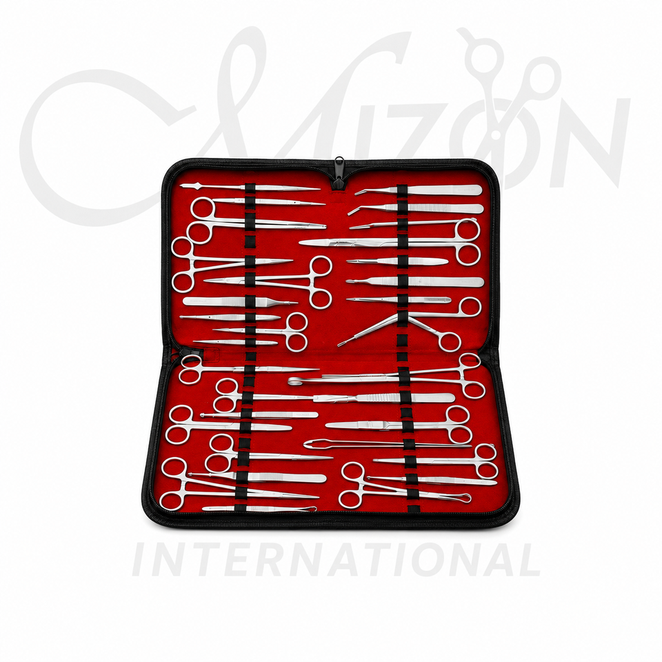 Surgical Instruments Best Quality Kit Stainless Steel Professional Surgical Instrument Set by Mizon International