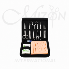 Mizon International Surgical Instruments Best Quality Kit with Suture Practice Pad | Professional Surgical Training Kit for Medical & Nursing Students