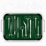Surgical Instruments and Medical Equipment Stainless Steel Tray Set by Mizon International