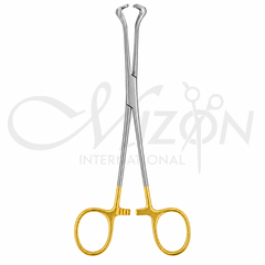 TC Babcock Forceps 16.5–20.9cm | Curved Atraumatic Jaw | Mizon