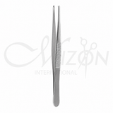 Straight Stainless Steel Dressing Forceps with Serrated Grip for Professional Surgical Use – Mizon International