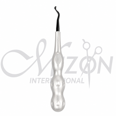 Twist Elevator Angled Right | Stainless Steel Dental Root Elevator | Mizon International