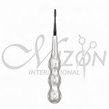 Mizon International Twist Elevator Angled Premium Medical Grade Stainless Steel Dental Surgical Elevator with Precision Angled Twist Tip and Ergonomic Handle for Tooth Extraction, Root Elevation, Oral Surgery and Periodontal Procedures