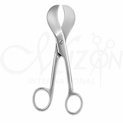 Umbilical Cord Cutting Scissors 13 cm | Stainless Steel Obstetric Scissors | Mizon International