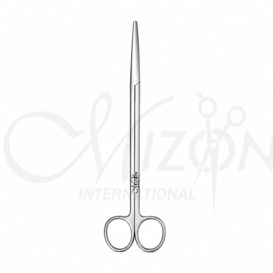 Veterinary Straight Blunt Scissors 14cm Stainless Steel Surgical Instrument by Mizon International