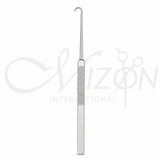 Mizon International Yasargil Micro Needle Holder Curved Bayonet 22cm precision microsurgical surgical instrument