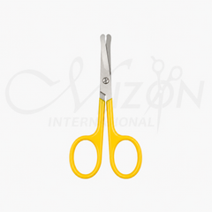 Mizon International Professional Baby Nail Scissors | Premium Surgical Stainless Steel Safety Baby Grooming Scissors with Ergonomic ABS Handles